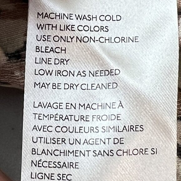 Free People French Quarter Mini Wrap Dress Size XS Brown Black Print NWT - Picture 13 of 14